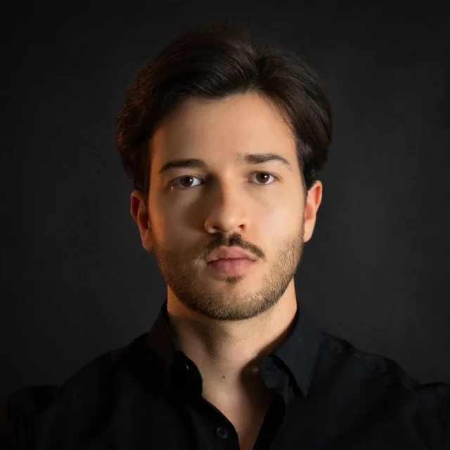 Retrato de André Calegari